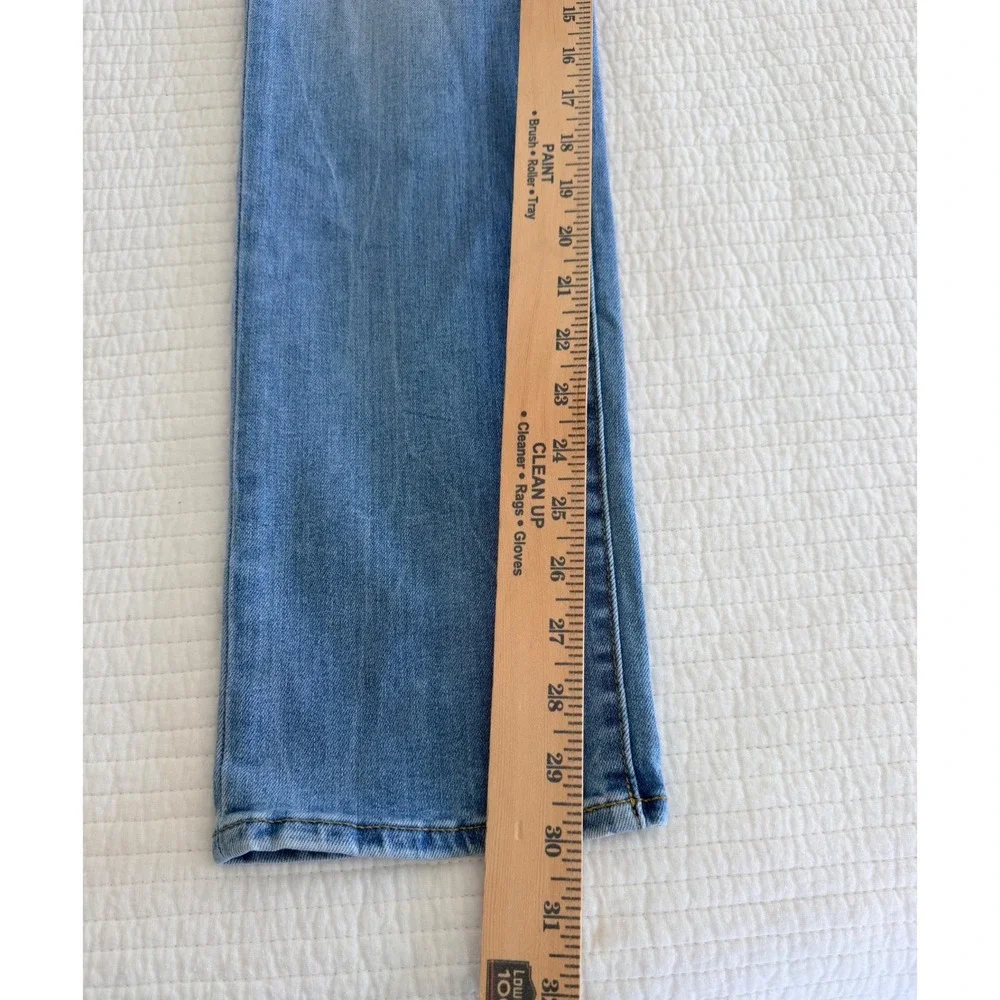 Lauren Ralph Lauren Womens Straight Leg Jeans Blue Medium Wash Denim Size 8